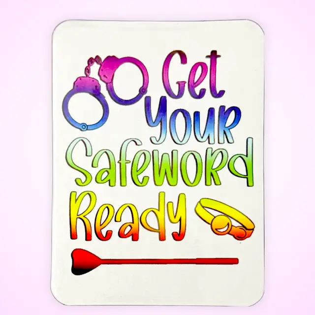 Magnet - Get your safeword ready