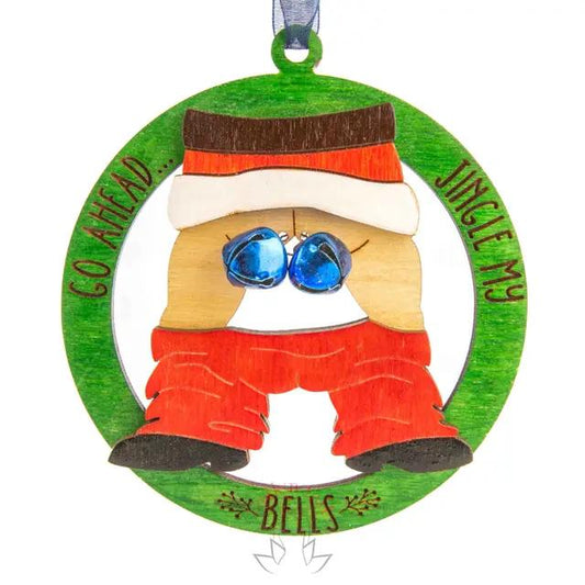 Jingle my Bells - Santa Ornament